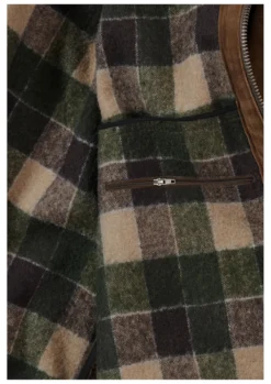 OCONI Thermo-Velourslederjacke