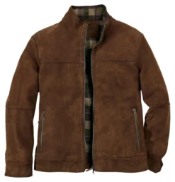 OCONI Thermo-Velourslederjacke