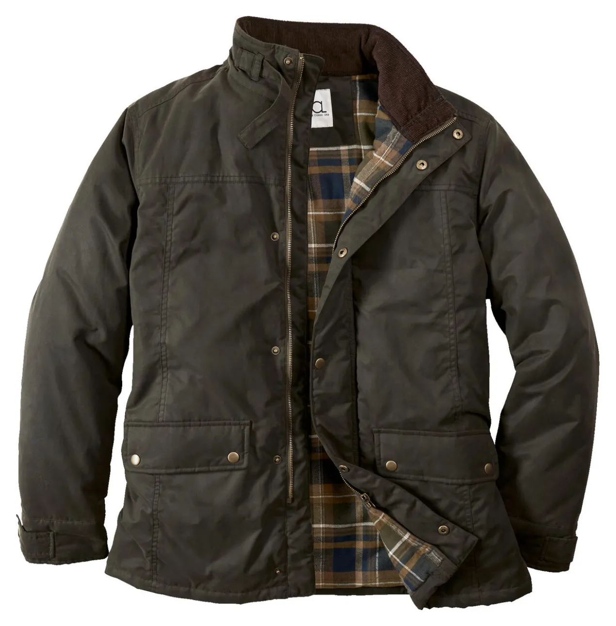 Oilskin-Outdoorjacke