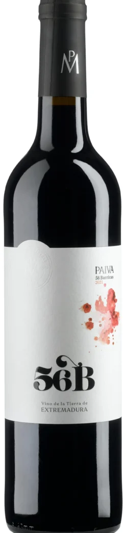 Paiva 56 Barricas 2021, Vino de la Tierra de Extremadura, Spanien