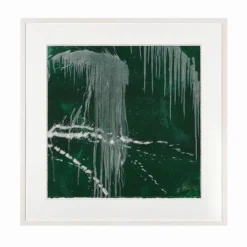 Pat Steir – Wasserfall grün