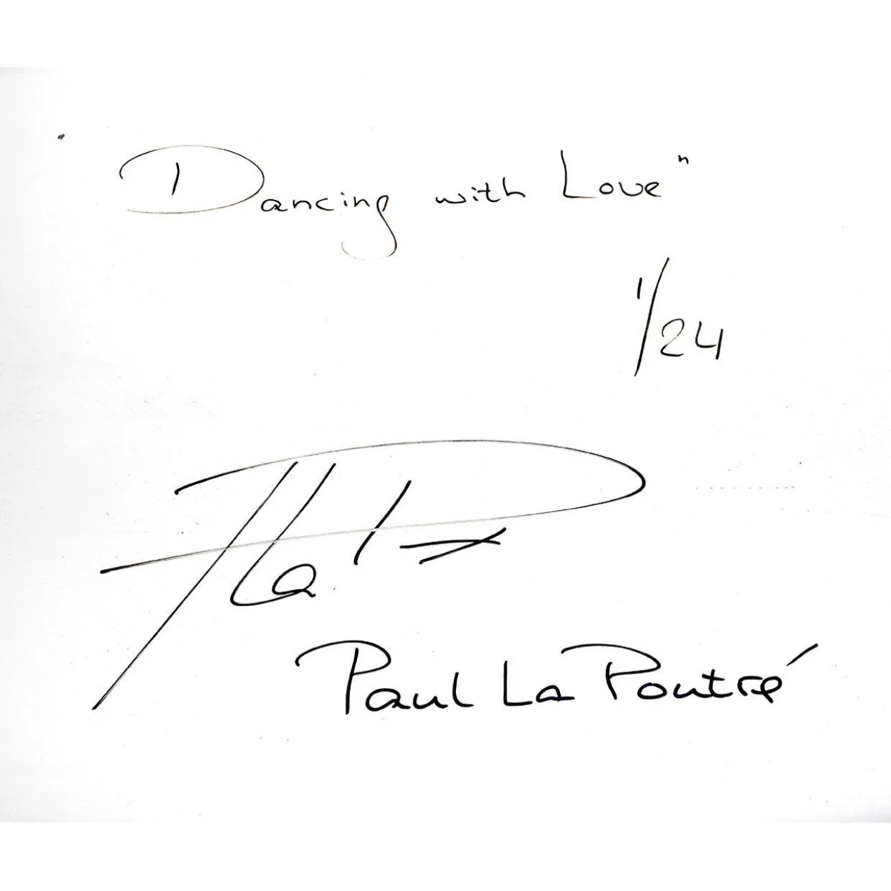 Paul La Poutré – Dancing with Love