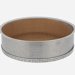 Perforierte Edelstahl-Backformen