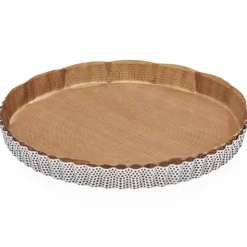 Perforierte Edelstahl-Backformen