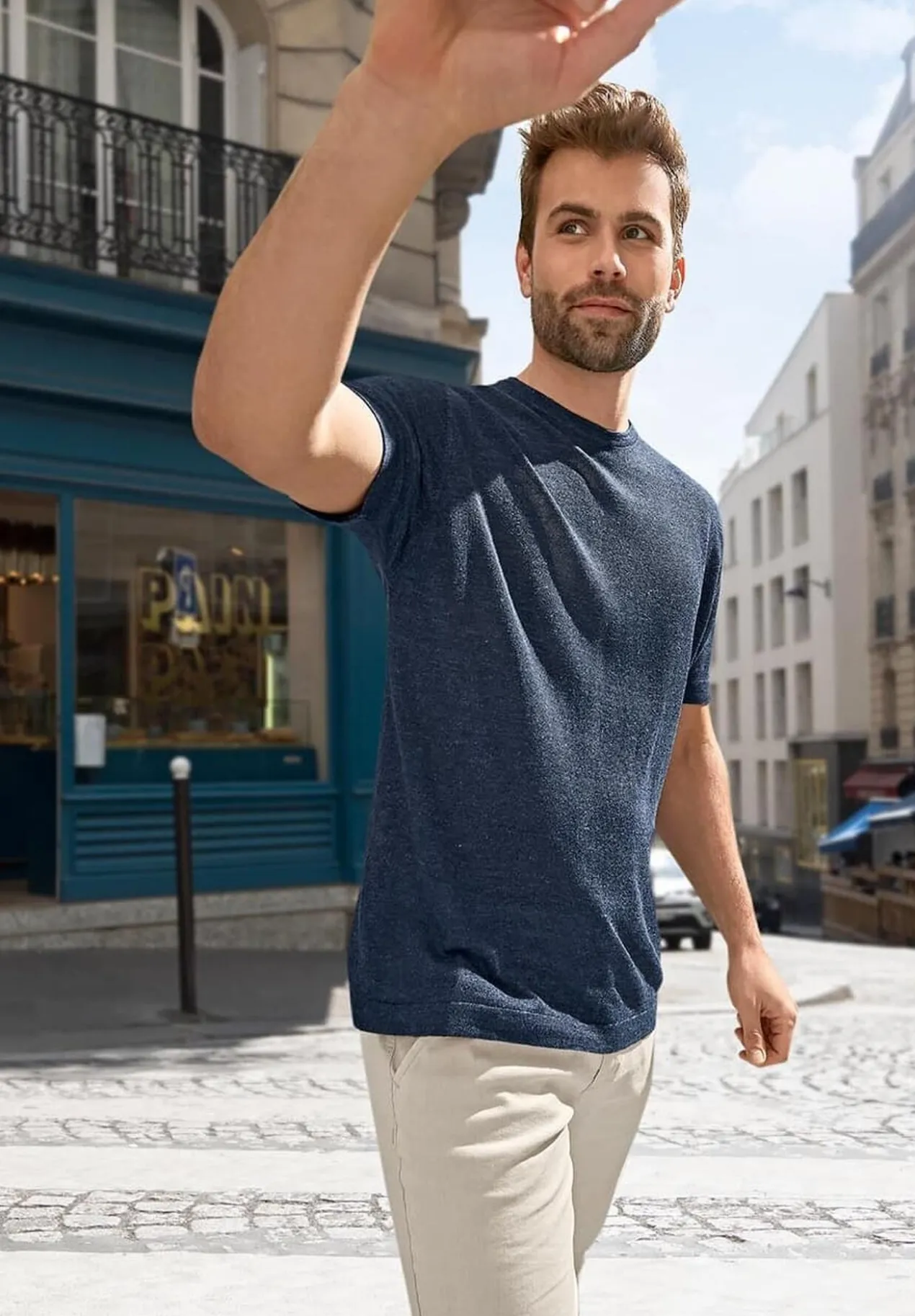 Phil Petter Edel-Leinen-Shirt