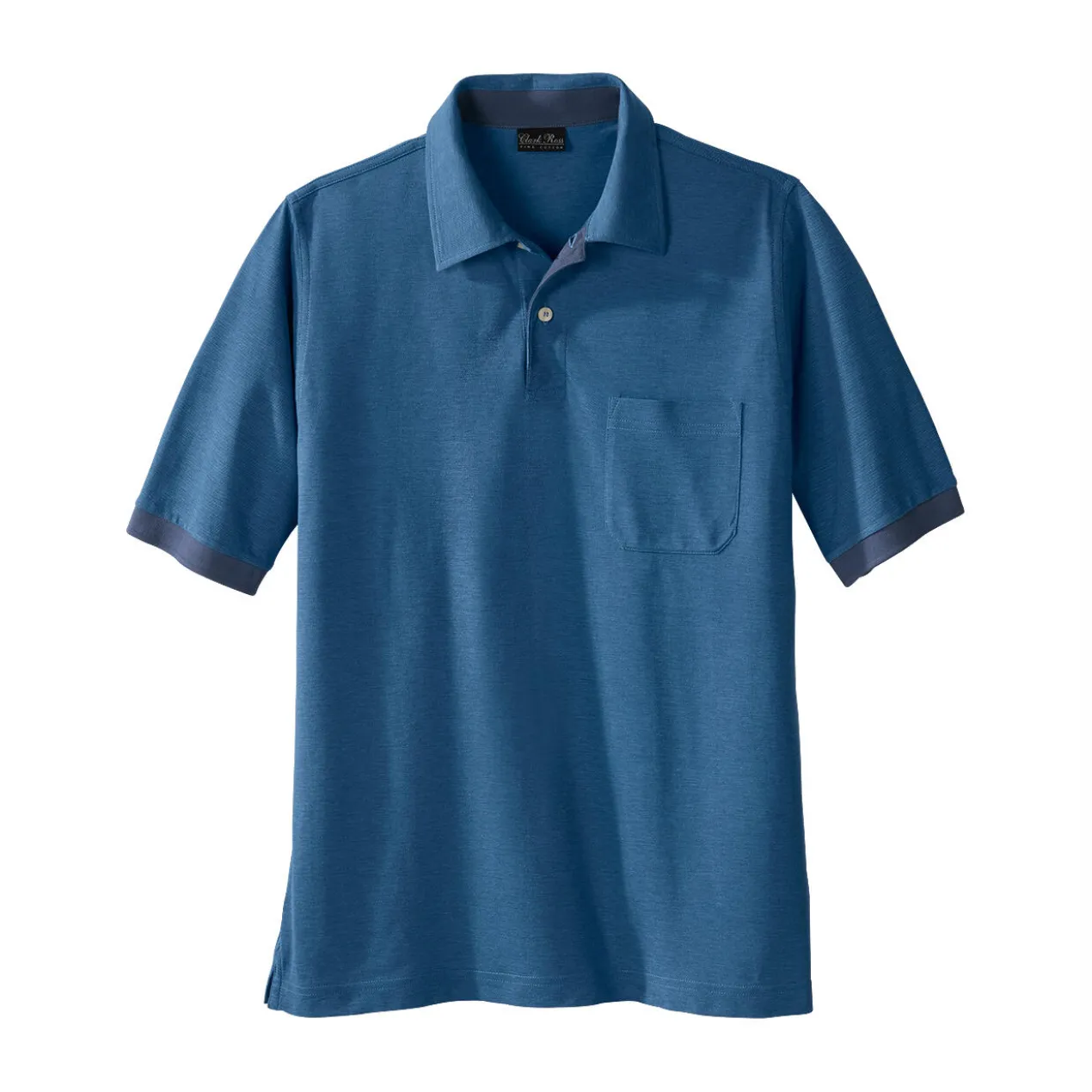 Pima-Cotton Melange-Polo
