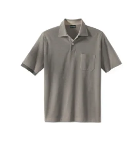 Pima-Cotton Melange-Polo