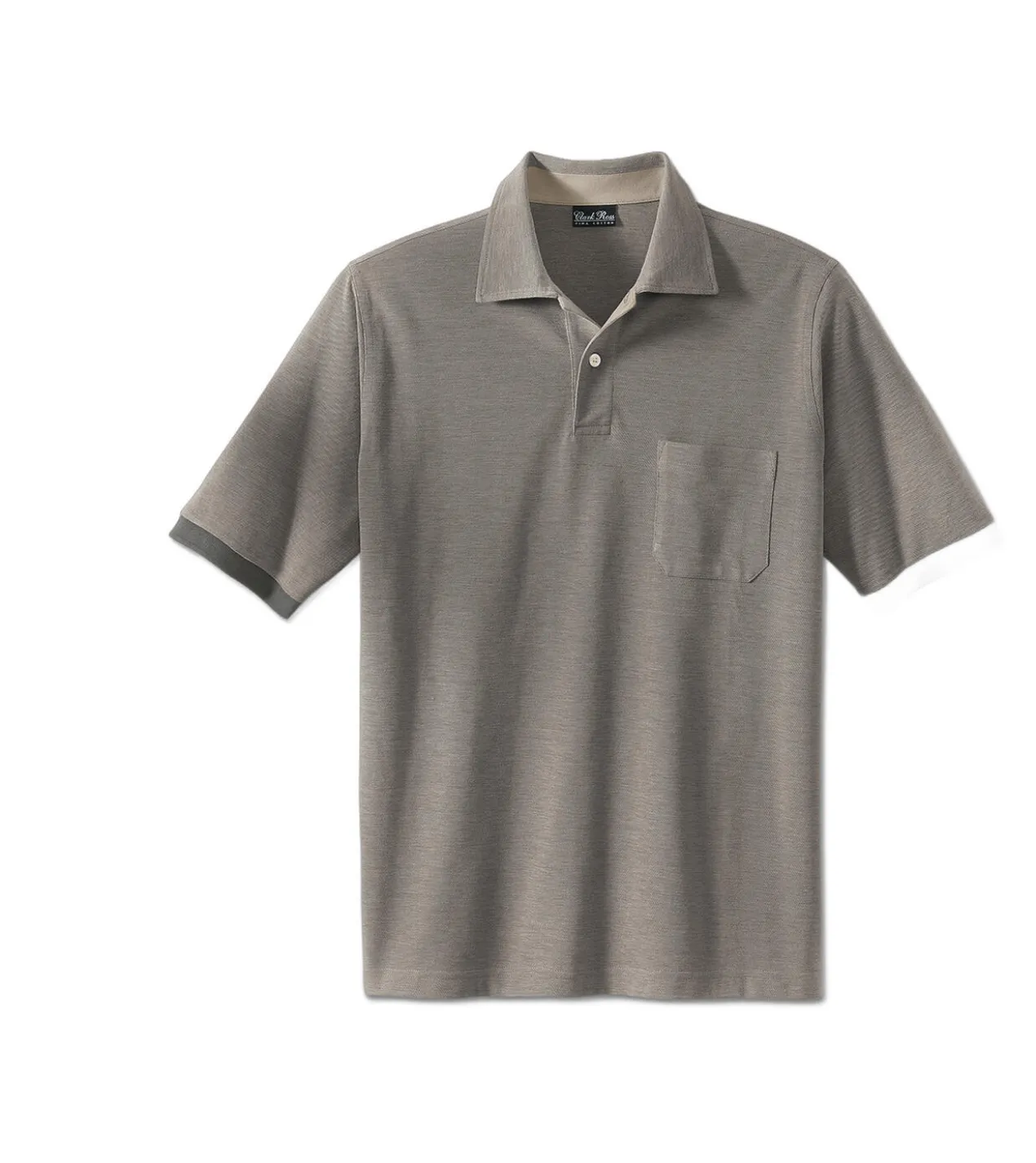 Pima-Cotton Melange-Polo