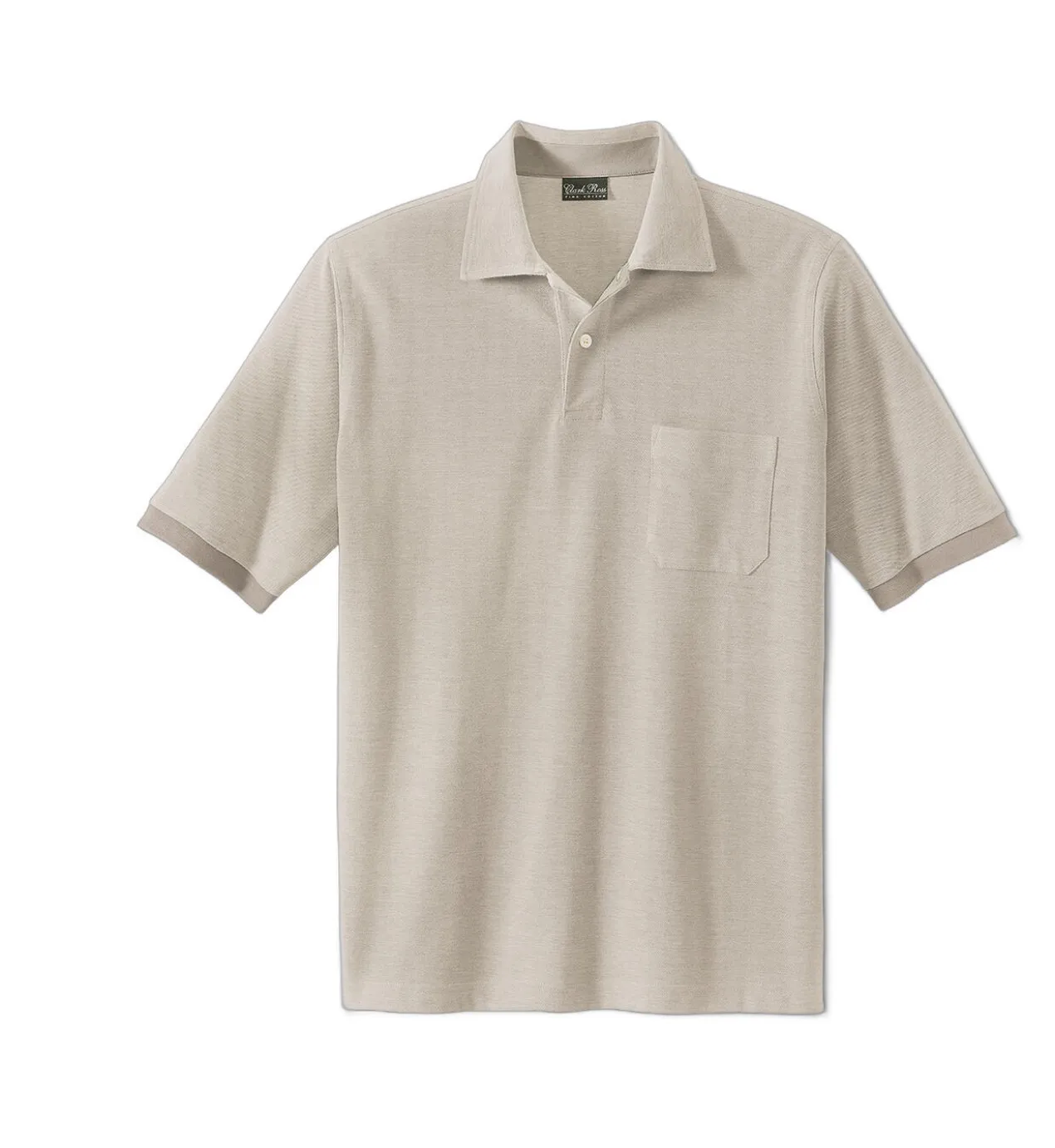 Pima-Cotton Melange-Polo