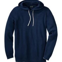 Pima-Rippstrick-Hoodie