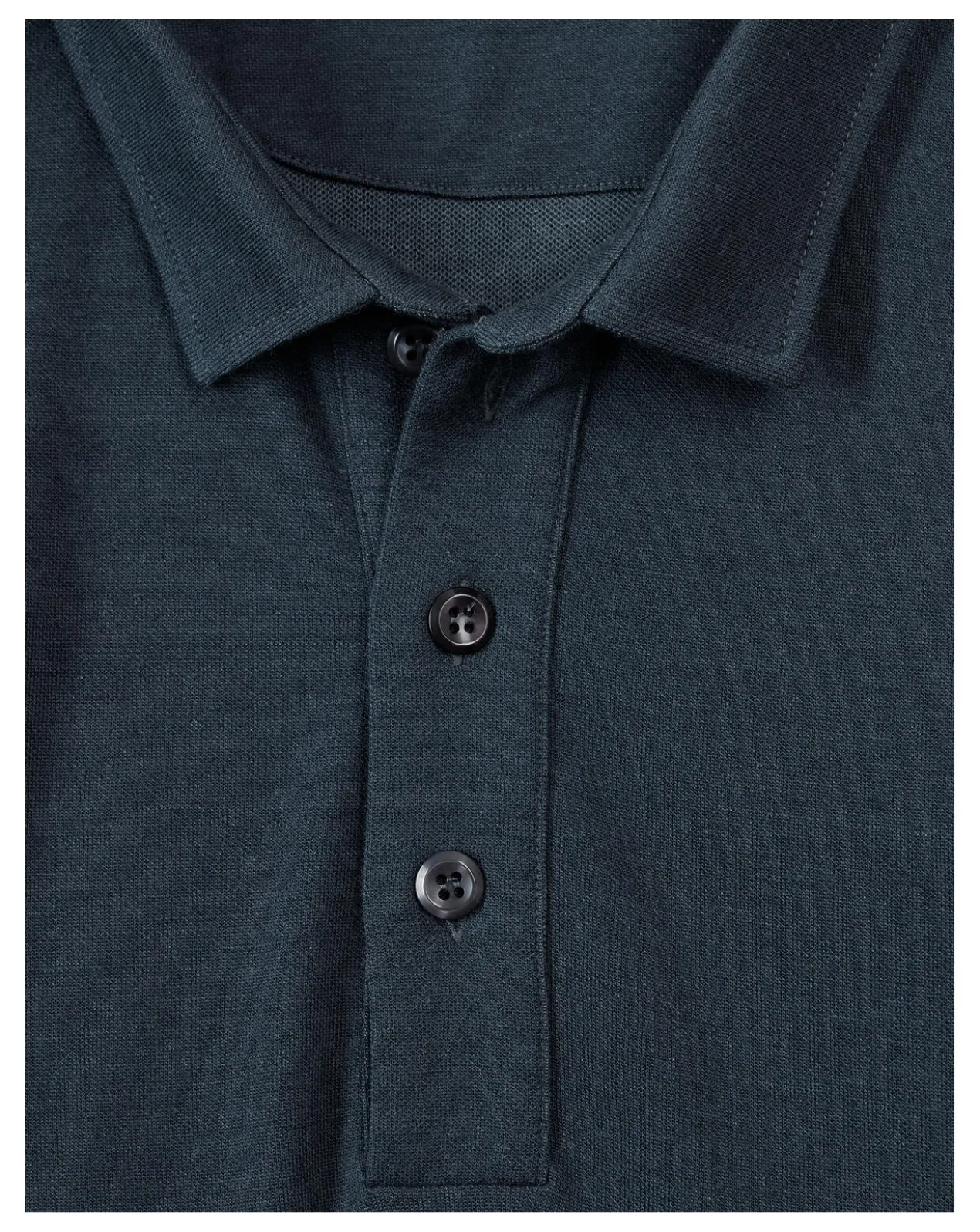 Piqué-Langarm-Polo