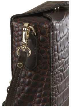 Pourchet Paris Boxy-Bag, Kroko