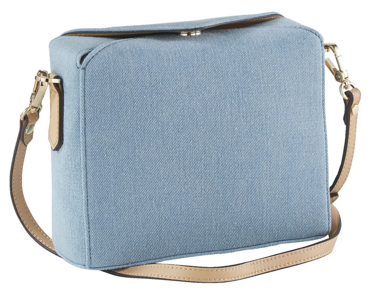 Pourchet Paris Denim-Boxy-Bag
