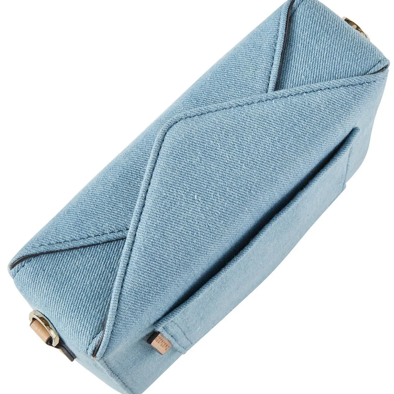 Pourchet Paris Denim-Boxy-Bag