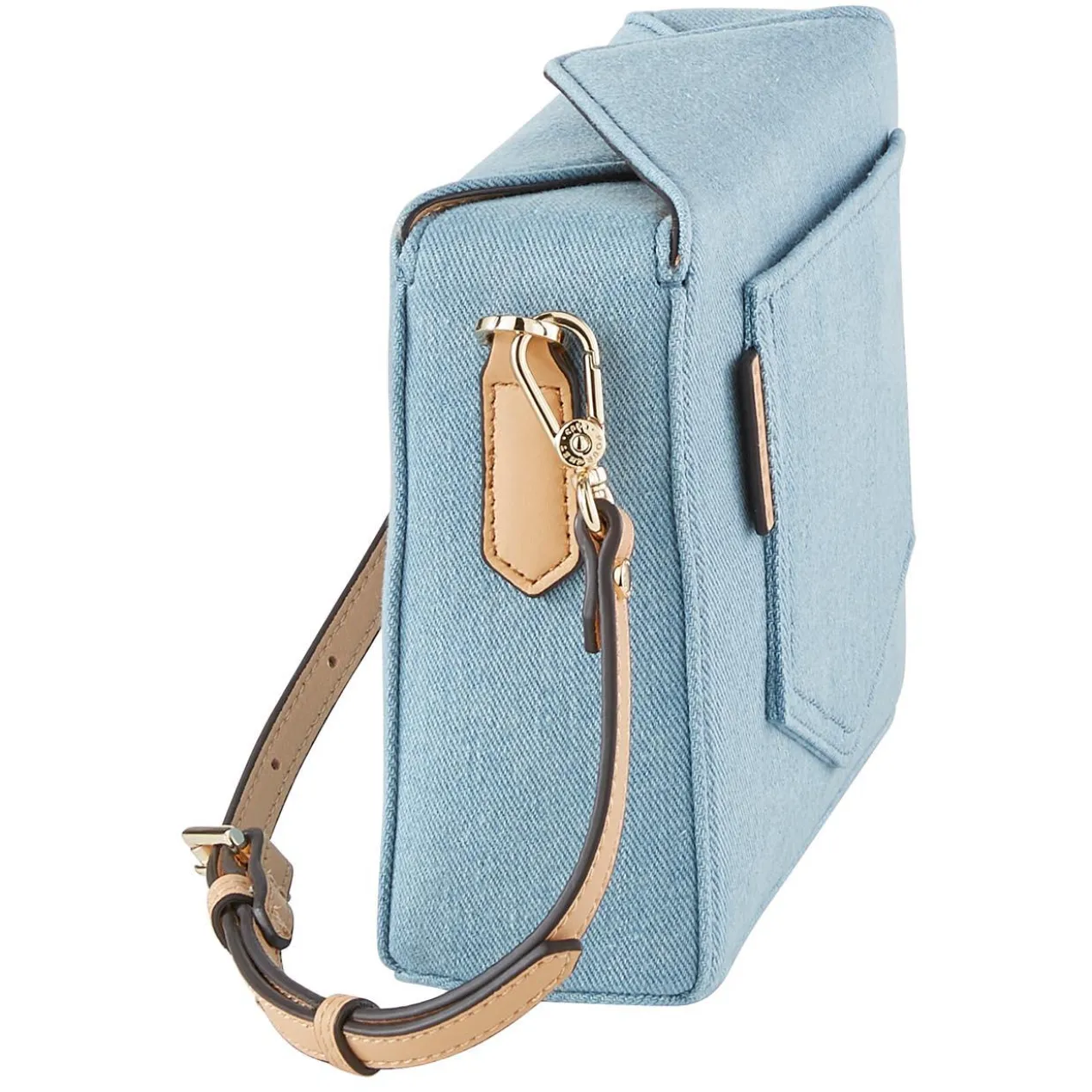 Pourchet Paris Denim-Boxy-Bag