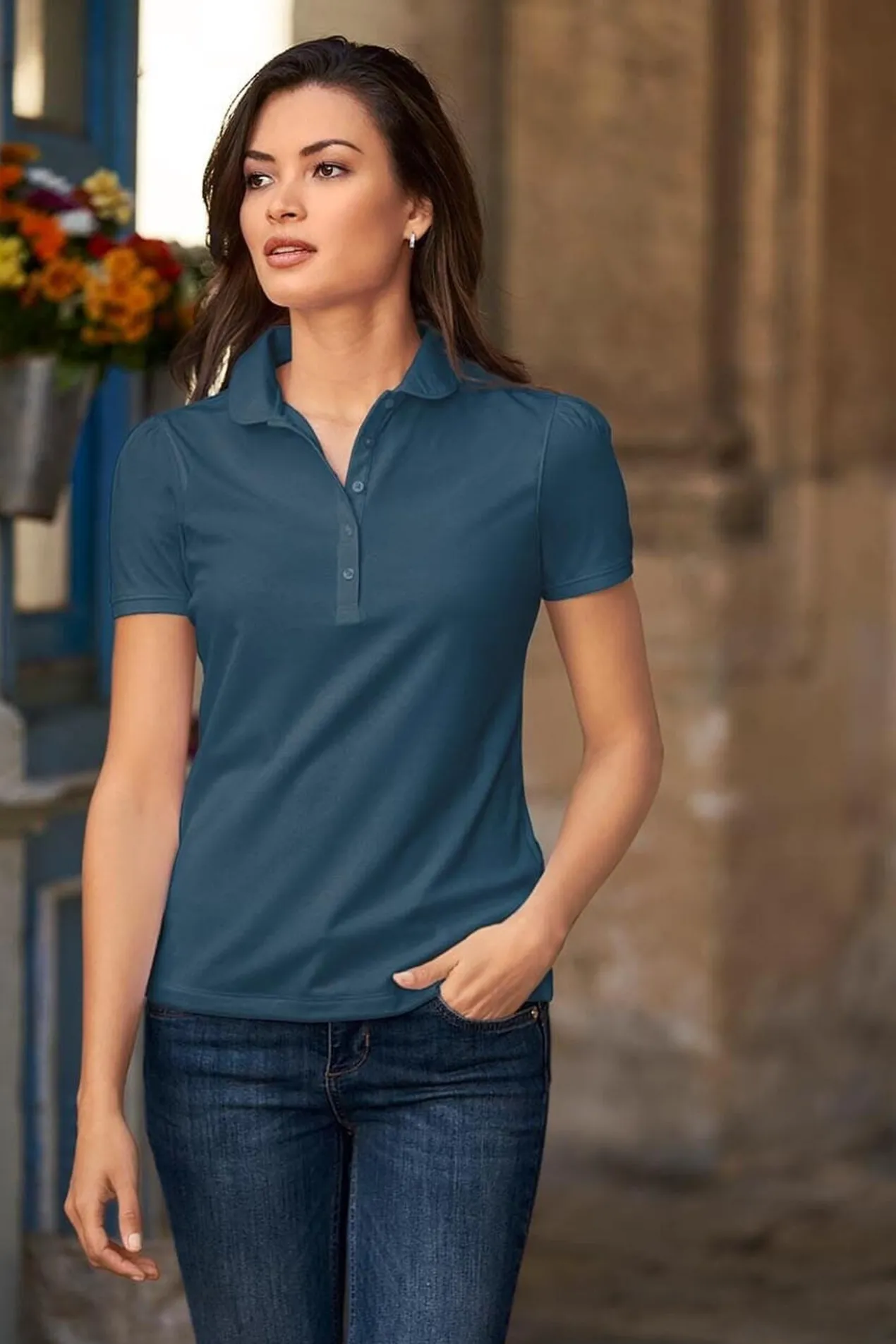 Ragwoman Pima-Pikee-Damen-Polo