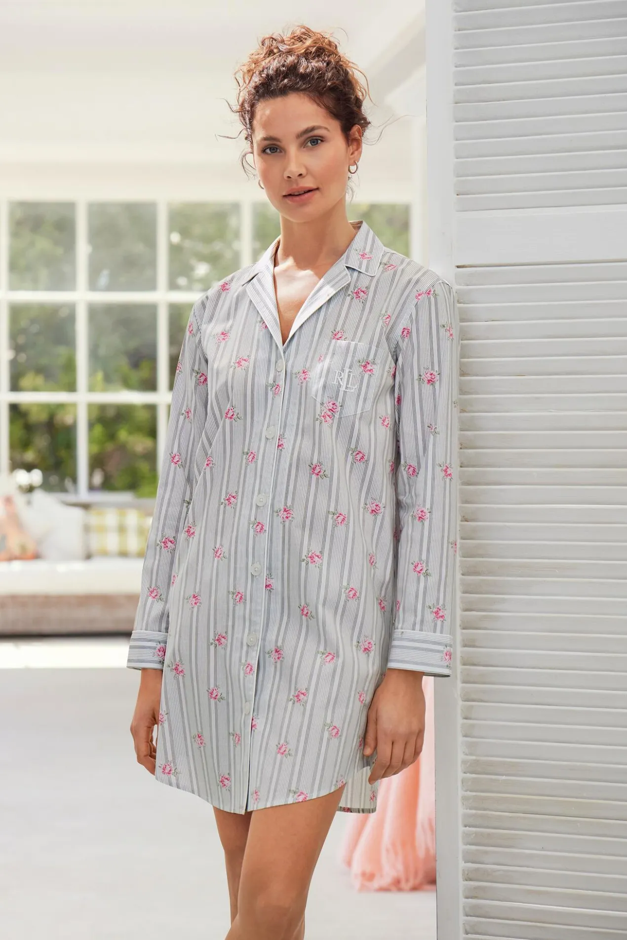 Ralph Lauren Flowers-Nightshirt
