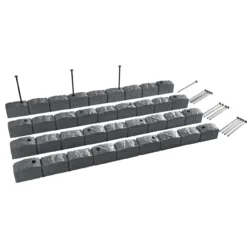Rasenkante Stone, 4er-Set