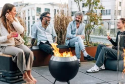 Raucharme Feuerstelle