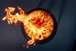 Raucharme Feuerstelle