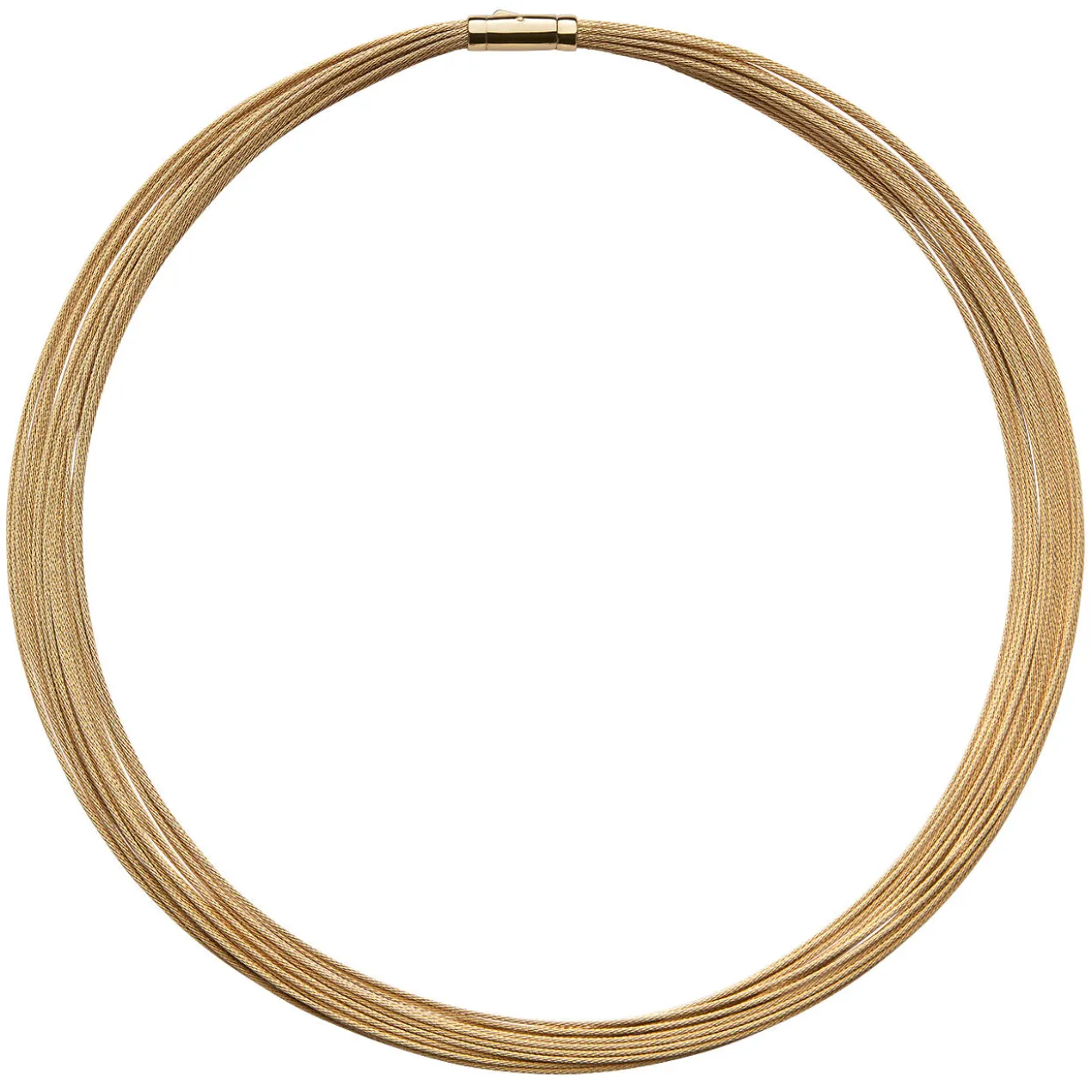 10-reihiges Gold-Armband oder 20-reihiges Gold-Collier