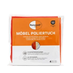 Renuwell Möbel-Regenerator, 500 ml oder Möbelpflege­tücher, 4er-Set