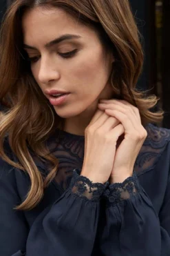 Rosemunde Copenhagen Spitzenbluse