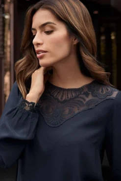 Rosemunde Copenhagen Spitzenbluse