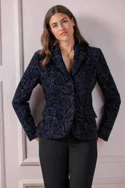 Rosen-Flanell-Blazer