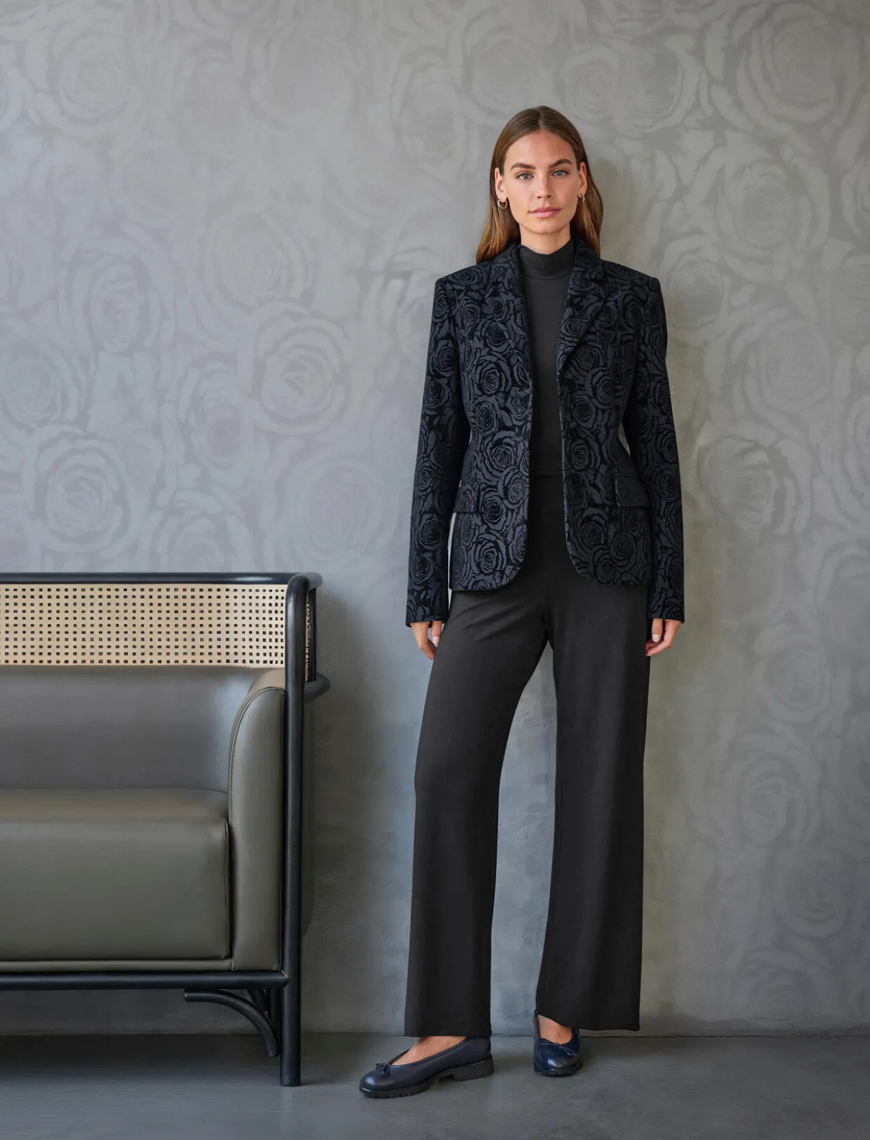 Rosen-Flanell-Blazer
