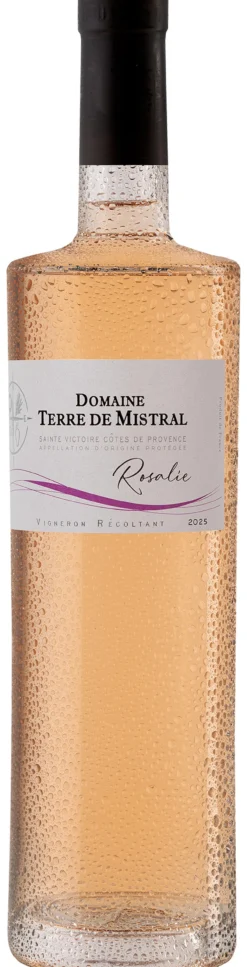 Rosé Rosalie 2025, Domaine Terre de Mistral, Provence, Frankreich