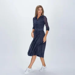 Samantha Sung Tupfen-Kleid