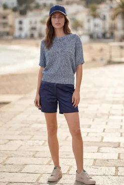 Sanjo Sommer-Tweed-Sneaker