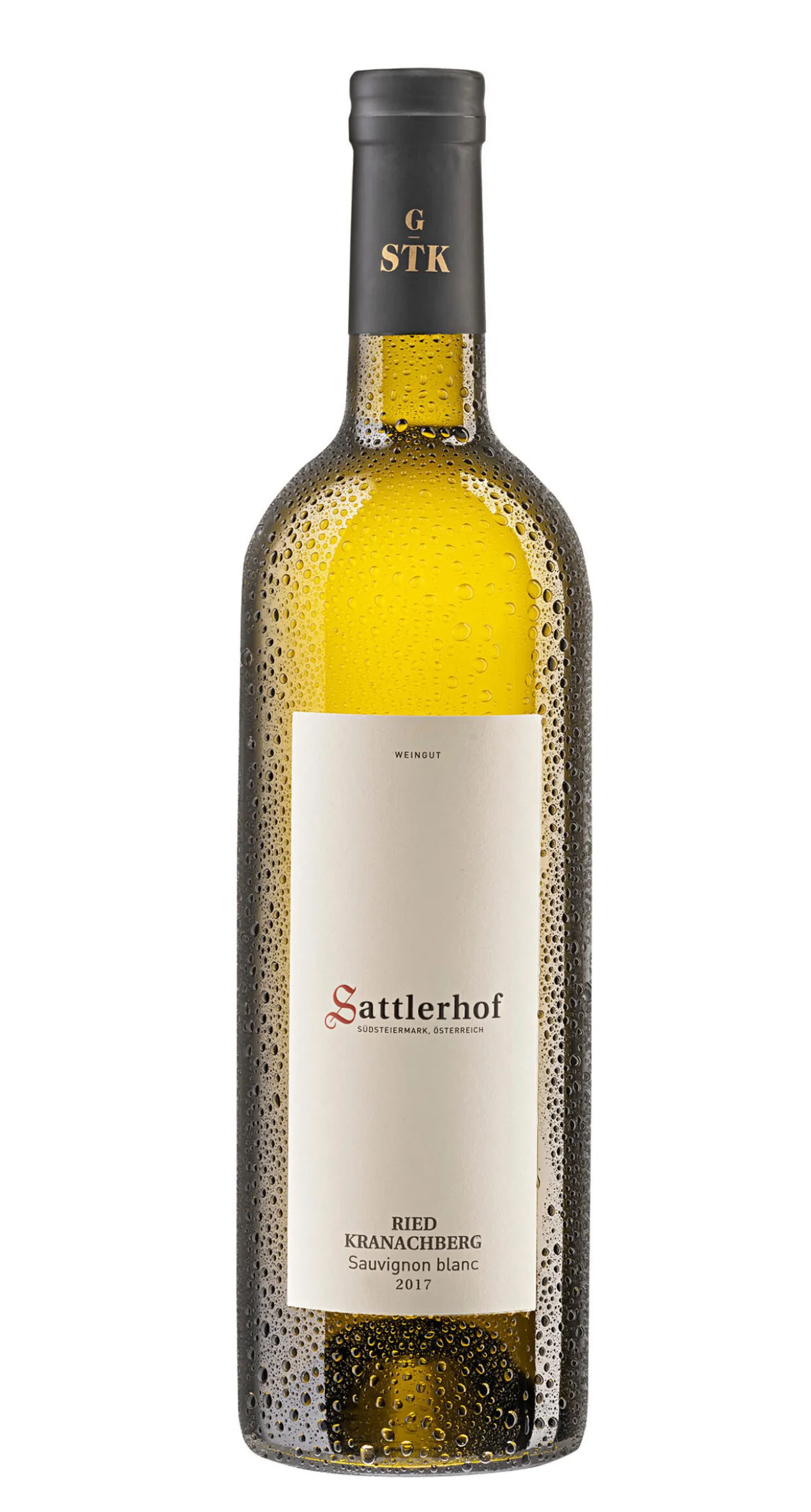 Sauvignon Blanc Ried Kranachberg G STK 2017, Sattlerhof, Südsteiermark DAC, Österreich
