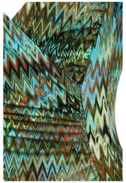 Schlankmacher Zickzack-Print