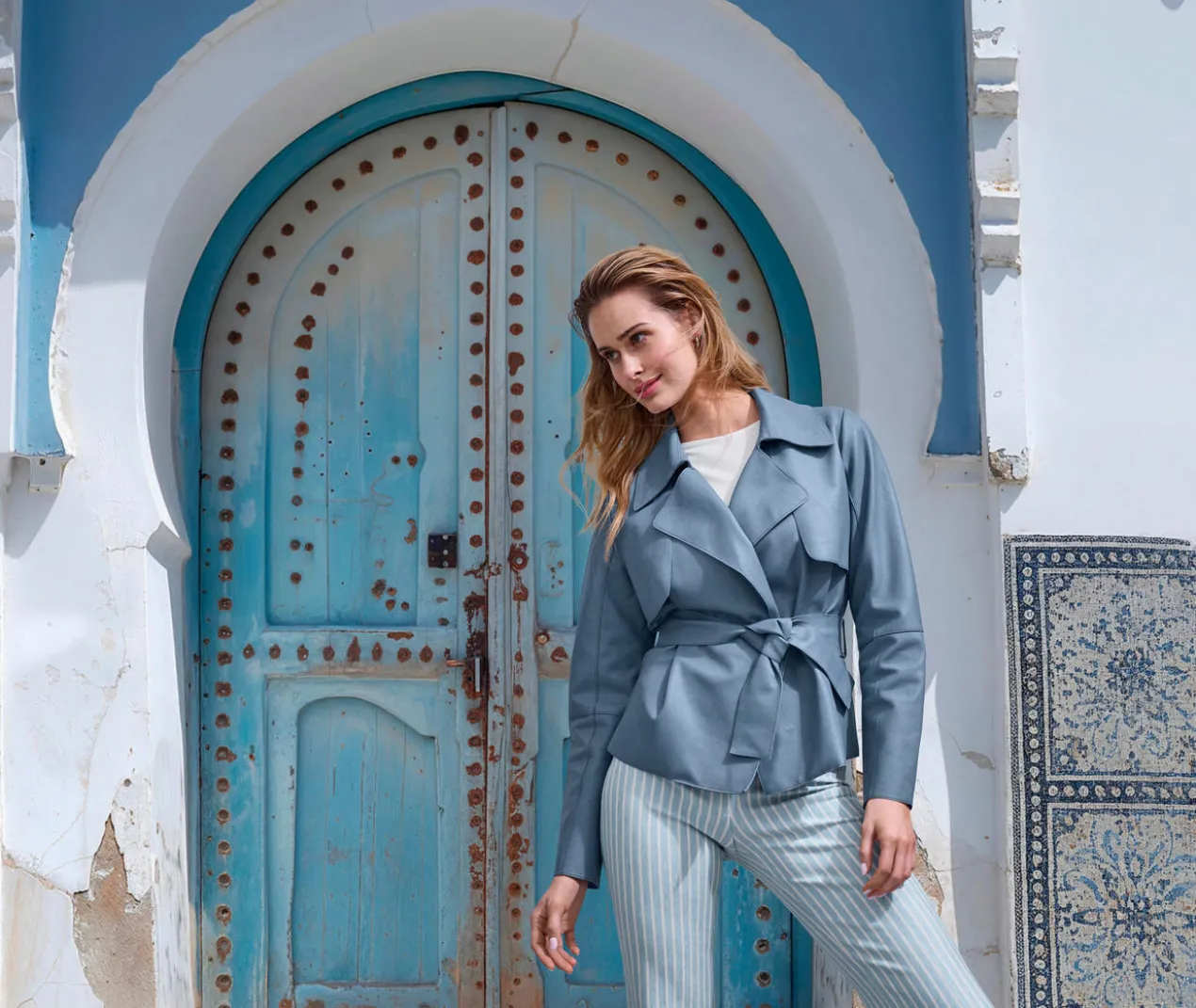 Seductive Elegante Streifen-Schlupfhose