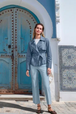 Seductive Elegante Streifen-Schlupfhose