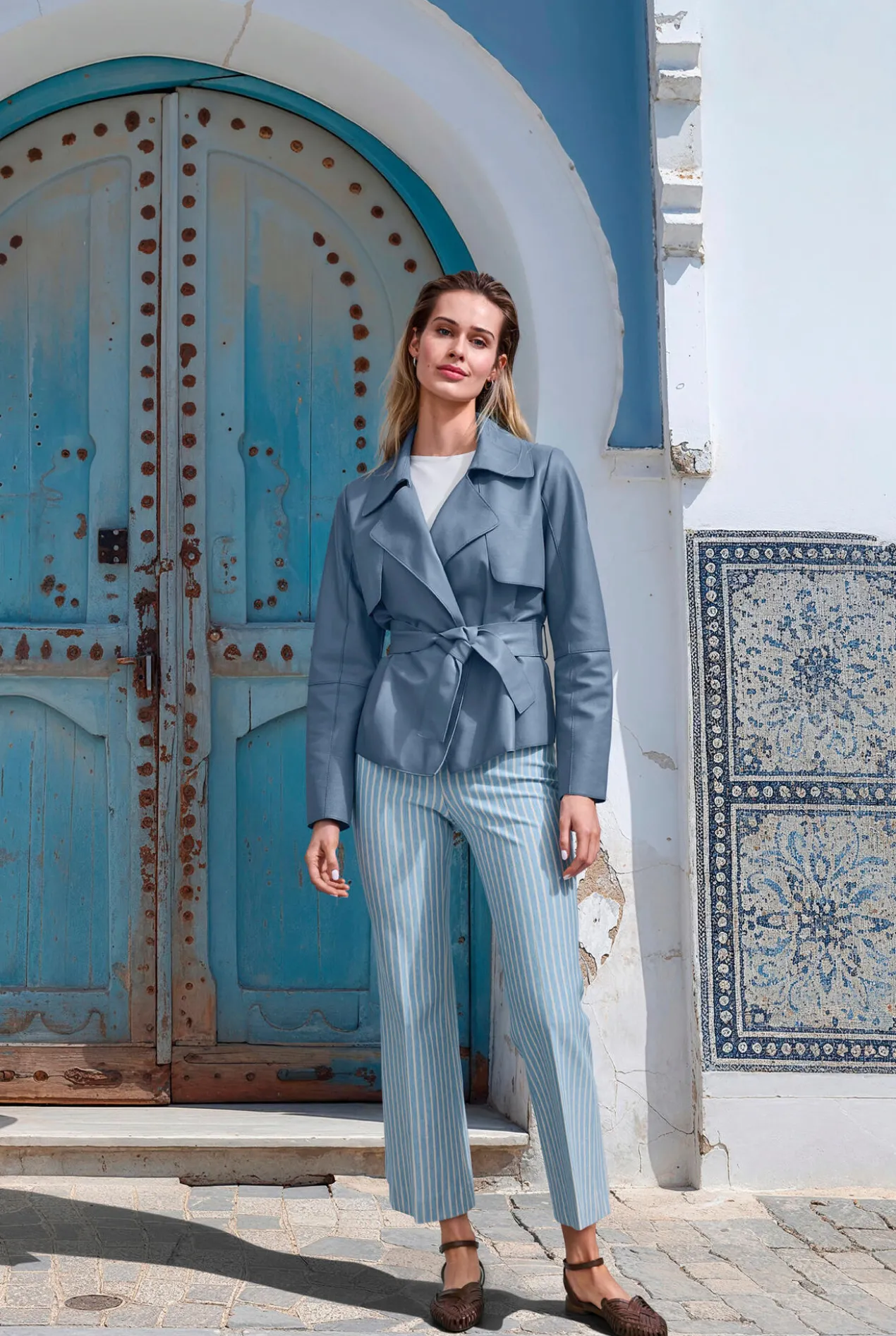 Seductive Elegante Streifen-Schlupfhose