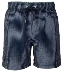 Seersucker-Badeshorts