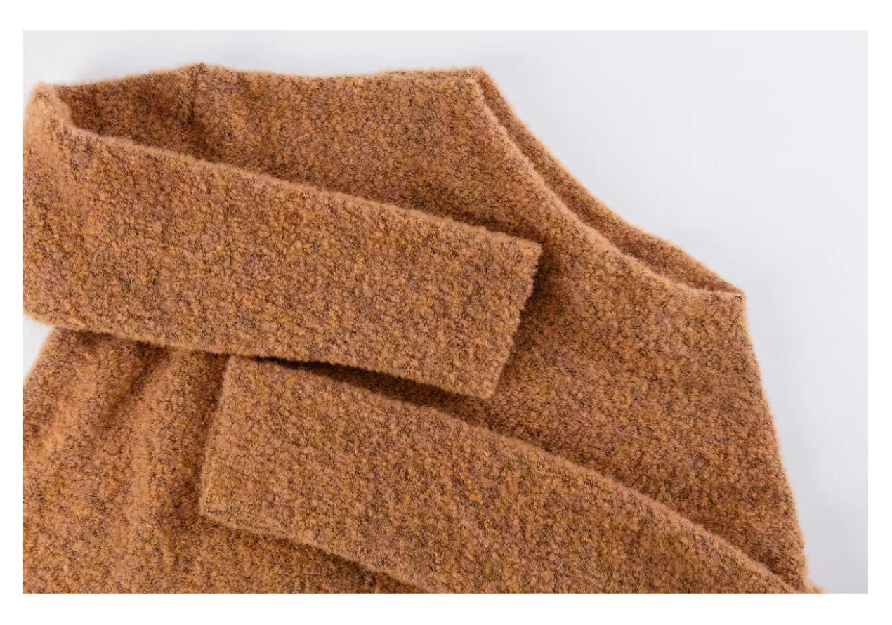 Seiden-Bouclé-Pullover