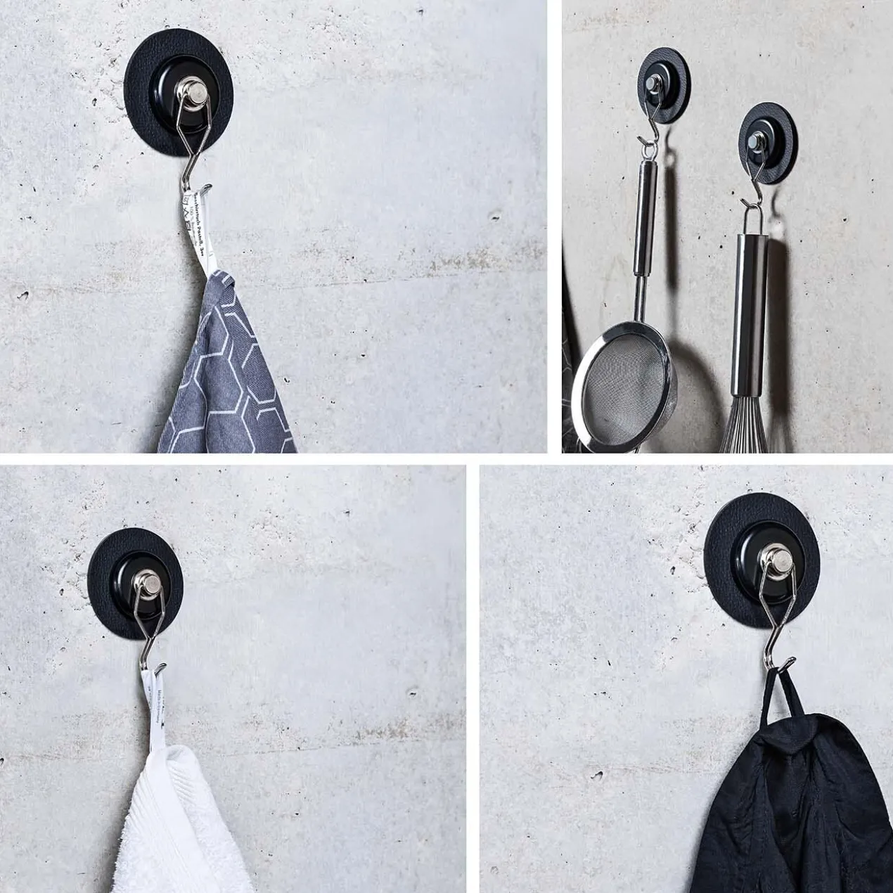 Selbsthaftende Magnethaken