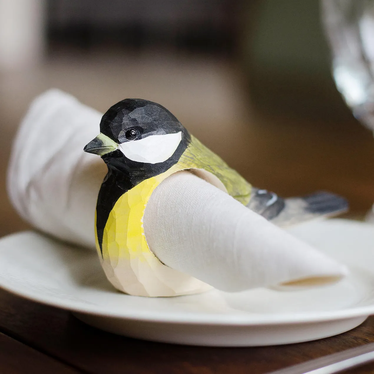 Serviettenringe Vögel, 6er-Set