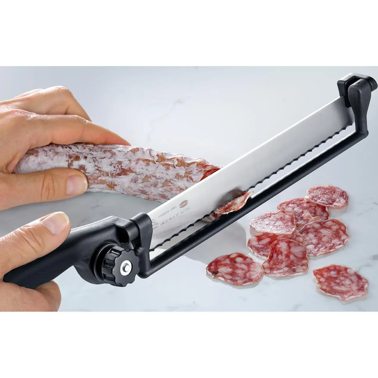 Sägemesser mit Schnittführung