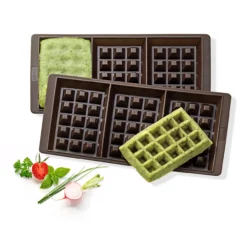 Silikon Waffel-Backform, 2er-Set