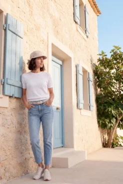 Silver Suki Straight-Jeans