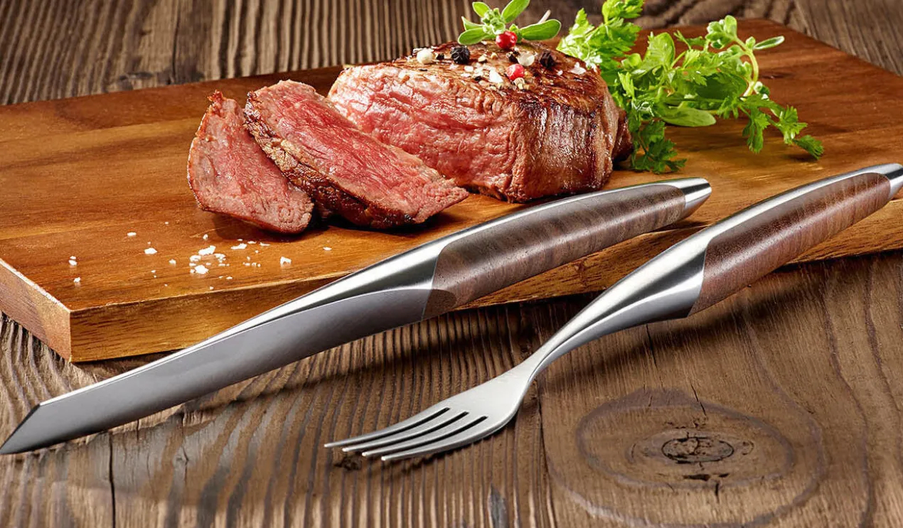 sknife Steakbesteck oder Steakmesser, 2er-Set