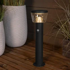 Solar-Boden oder Wandleuchte 600 Lumen