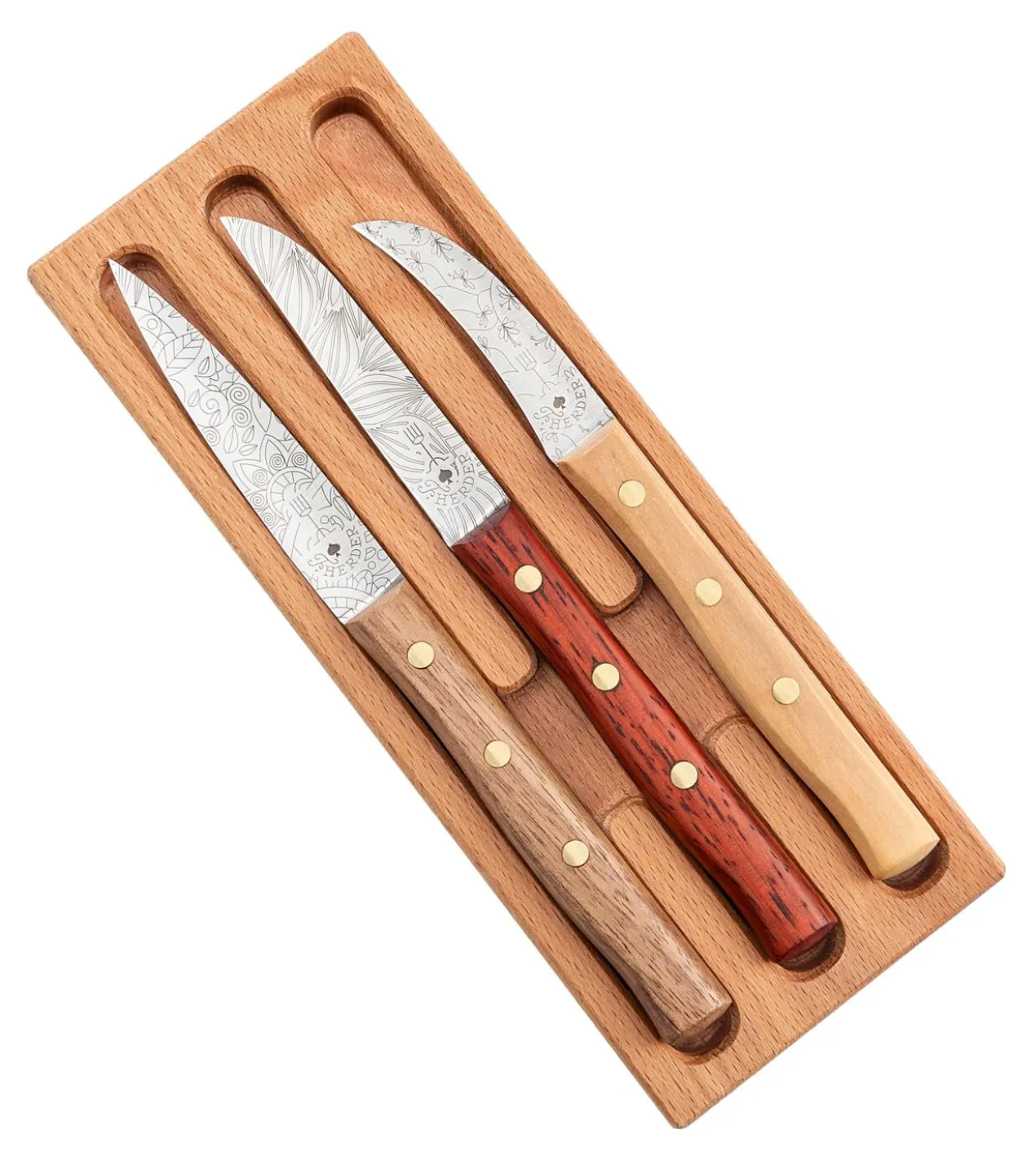Solinger Messer Zöppken Style, 3er-Set
