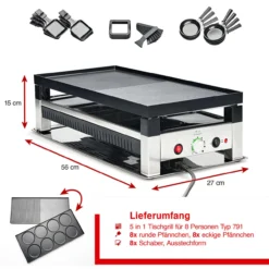 Solis 5-in-1-Raclettegrill
