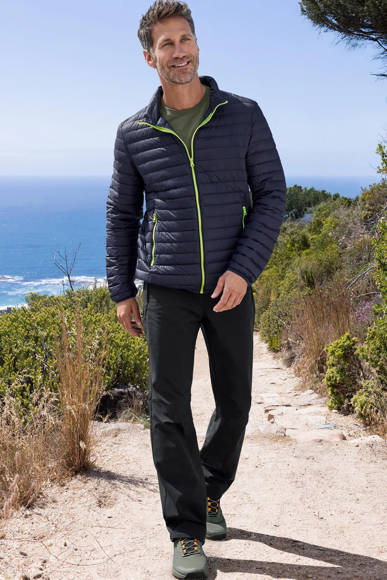 Sommerdaunen-Steppjacke